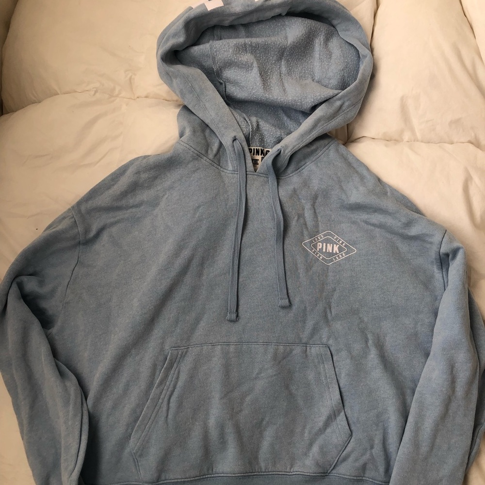 BABY BLUE VS PINK HOODIE